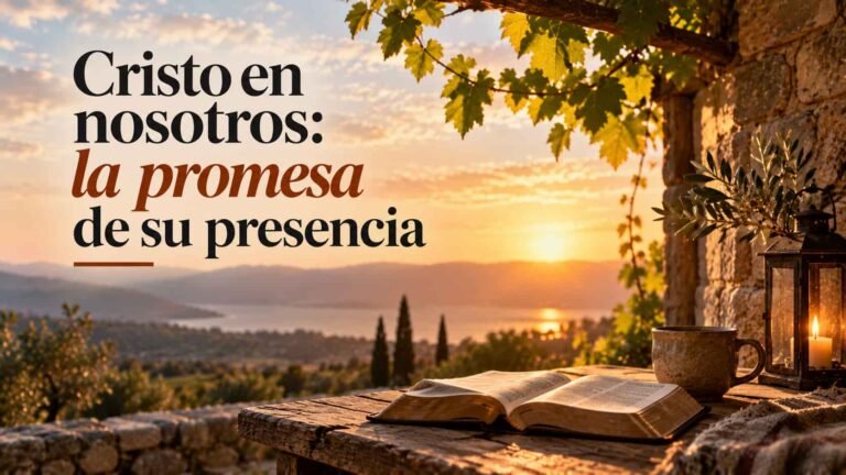 Cristo en nosotros: la promesa de su presencia | Fe que Satisface
