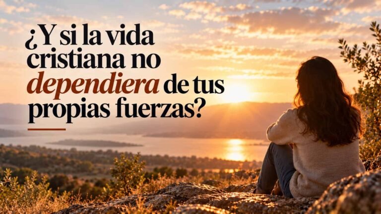 ¿Y si la vida cristiana no dependiera de tus propias fuerzas? | Fe que Satisface
